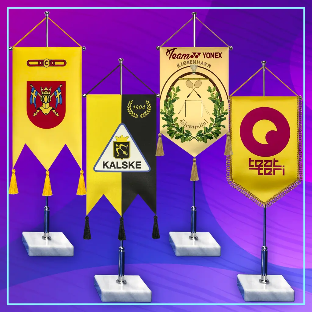 Pöytäviirit ja standaarit